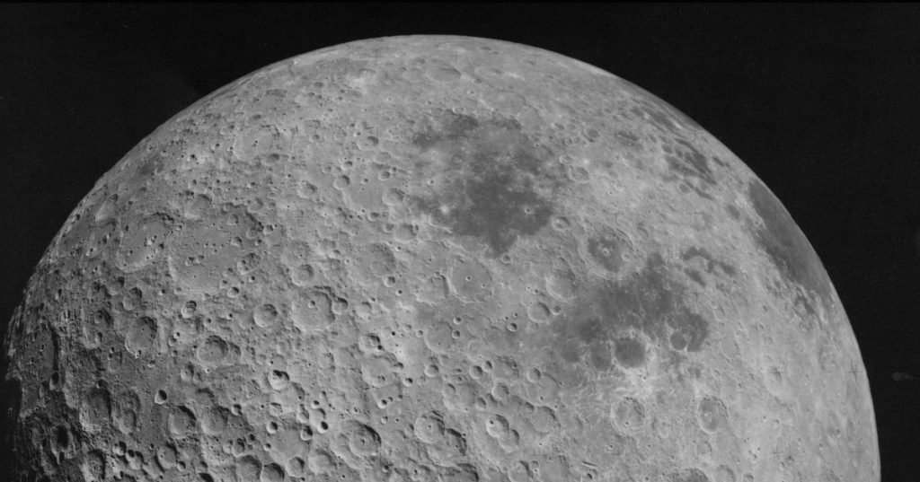 Um pedaço de um foguete chinês pousou na lua esta manhã