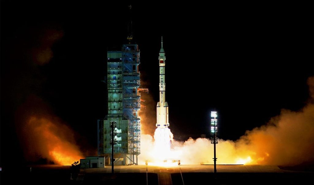 China quer que seu novo foguete de lançamento de astronautas seja reutilizável