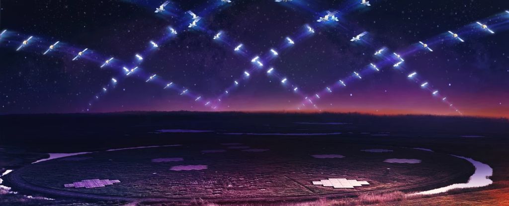 Os satélites Starlink da SpaceX estão vazando radiação, confirmam os cientistas: ScienceAlert