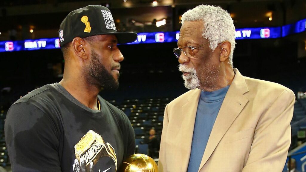 LeBron James muda o número de sua camisa para 23 em homenagem a Bill Russell