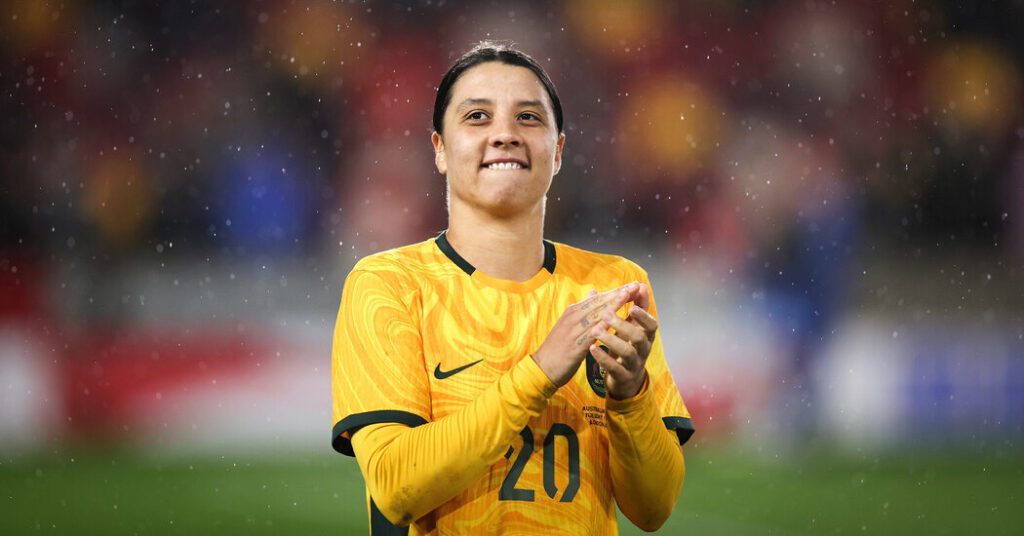 Sam Kerr é a nova Rainha da Austrália