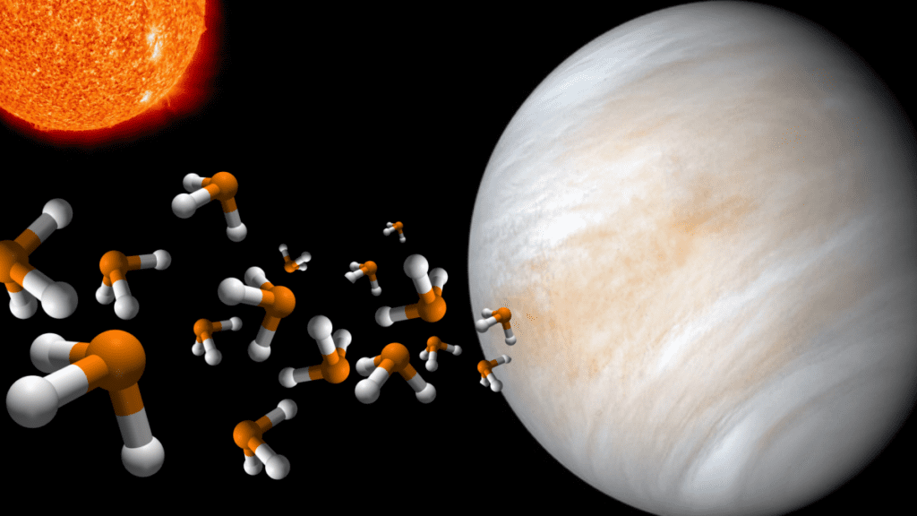 Vida em Vênus?  Detectando fosfina nas nuvens do planeta novamente