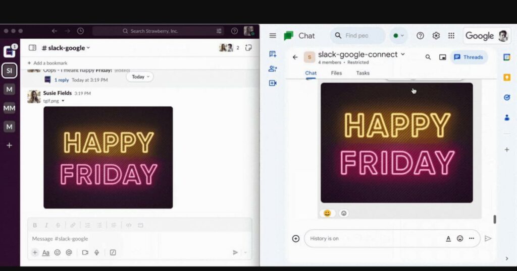 O Google Chat agora funciona bem com Slack e Microsoft Teams