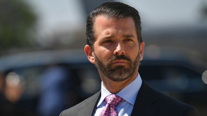 A conta X de Donald Trump Jr. foi hackeada, disse um porta-voz da empresa de Donald Trump Jr.