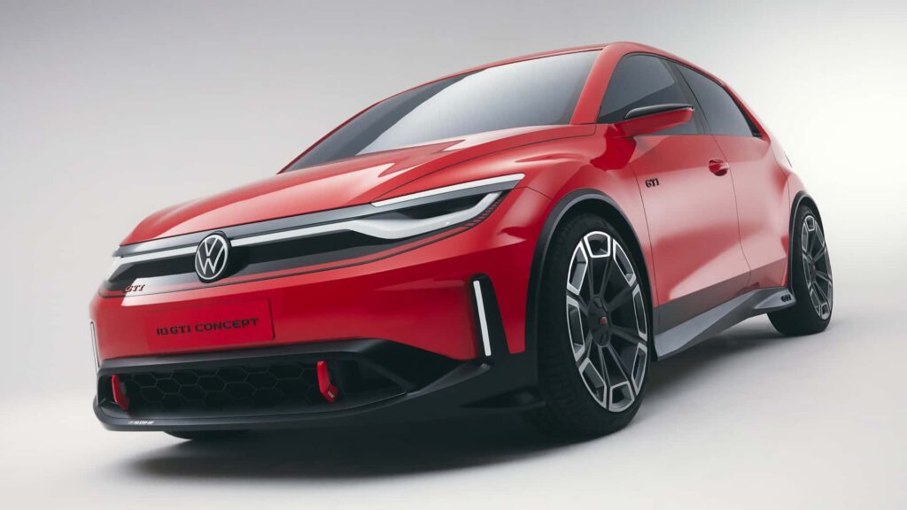 ID Volkswagen.  Revelado conceito GTI, antecipa futuro hatchback elétrico