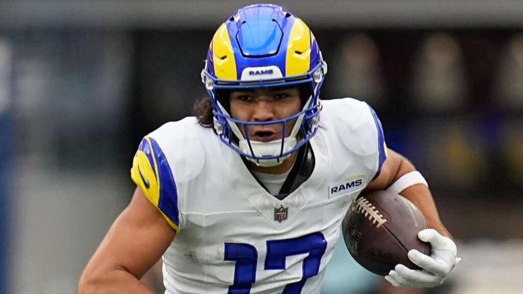 O novato ‘Stud’ Puka Nacua bate recorde com desempenho de 15 rebatidas na derrota do Rams para o 49ers