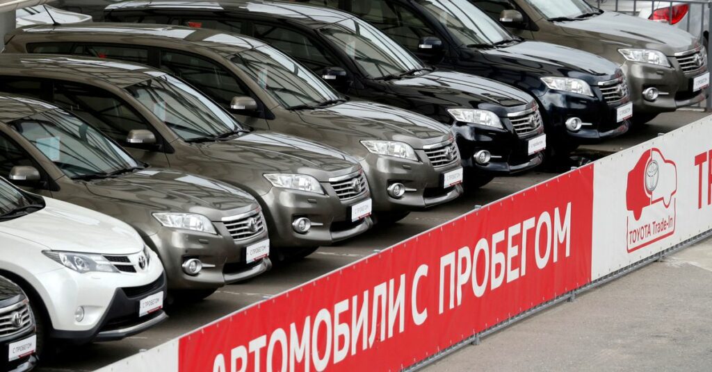 Japão interrompe o lucrativo comércio de carros usados ​​com a Rússia