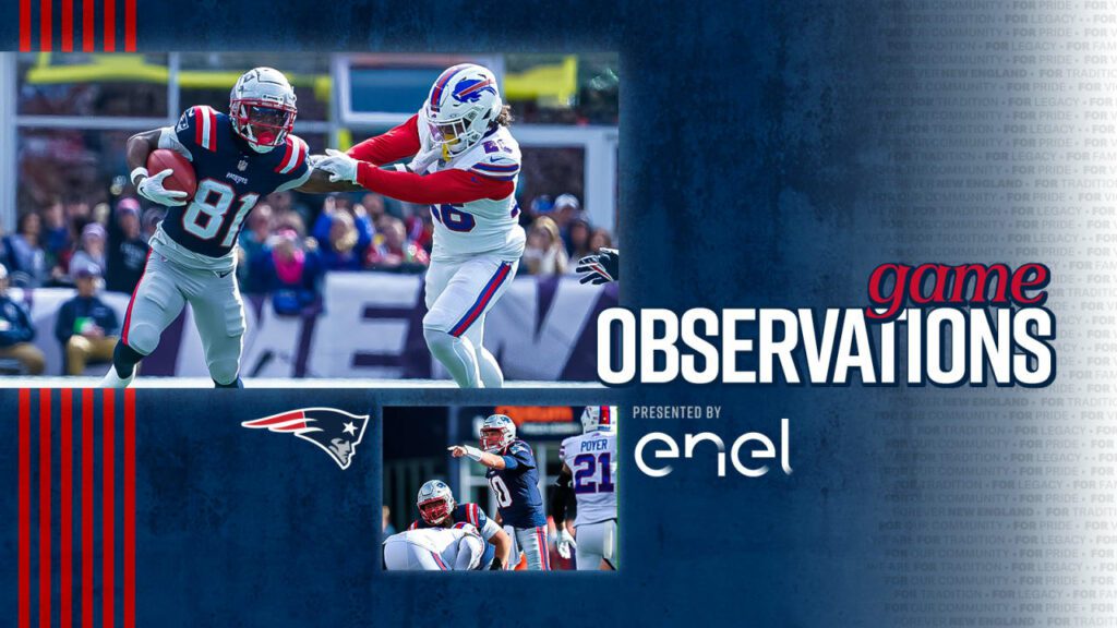 Oito conclusões da vitória frustrante dos Patriots sobre os Bills na Semana 7