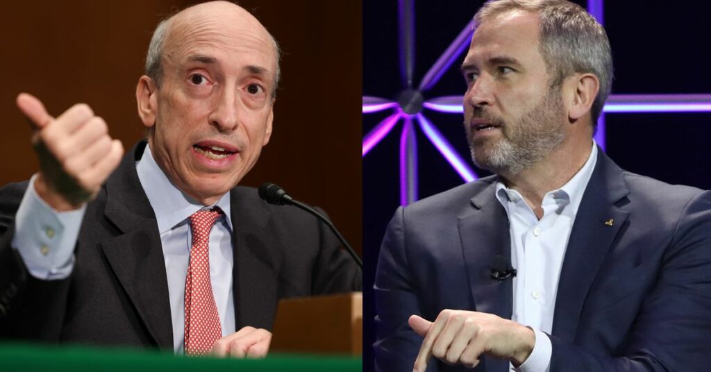 SEC encerra casos contra Ripple (XRP) Garlinghouse, Larsen