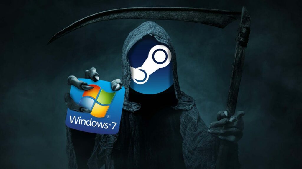 O Steam não oferece mais suporte oficial ao Windows 7, 8 ou 8.1