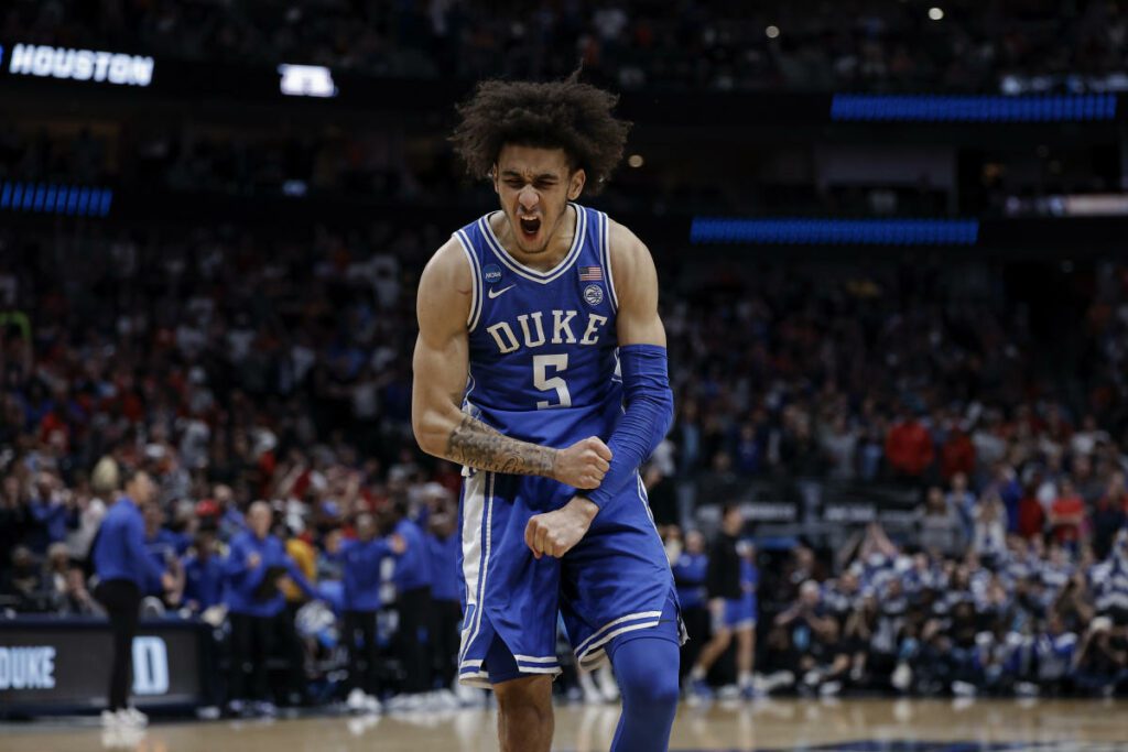 Torneio masculino da NCAA de 2024: como assistir aos jogos da Elite Eight desta noite