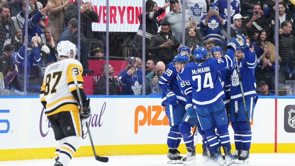 Os Maple Leafs ajudam (um pouco) na segunda-feira