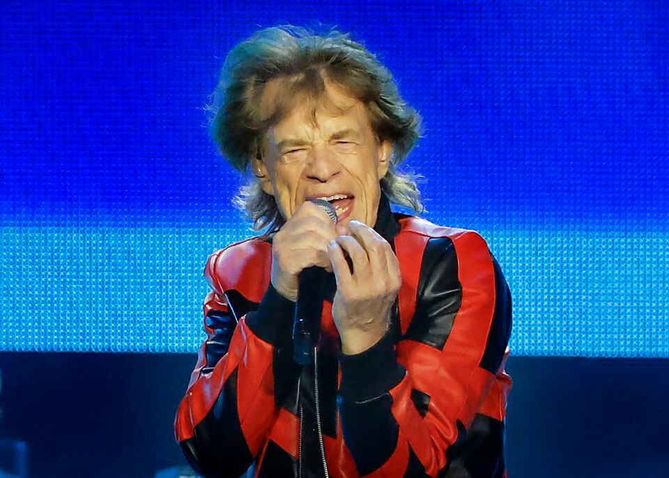 No Gillette Stadium, Mick Jagger estava no comando.