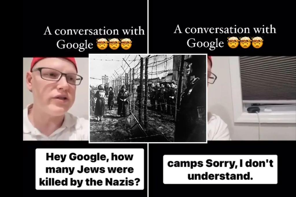 A IA do Google se recusa a dizer quantos judeus foram mortos pelos nazistas