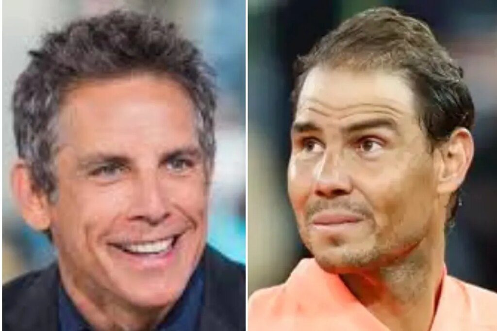 Ben Stiller manda mensagem comovente ao amigo Rafa Nadal após derrota em Roland Garros