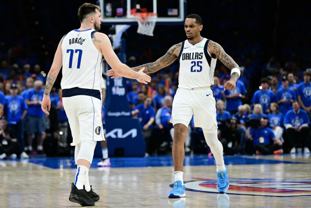 Playoffs da NBA: Luka Doncic e Mavericks seguram o Thunder no jogo 2 para empatar a série