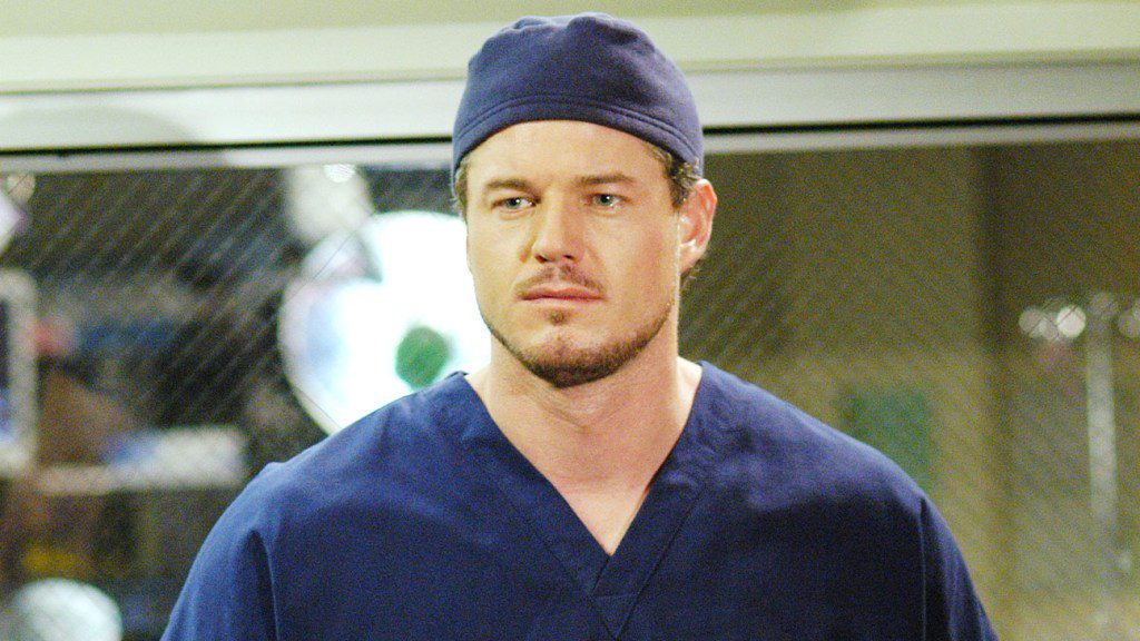 Eric Dane como Dr. Mark Sloan, também conhecido como Maxtime, na terceira temporada da série 