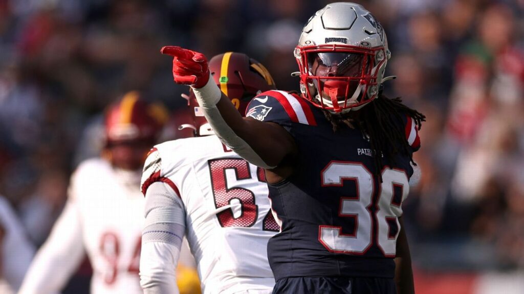 Fonte – Patriots, RB Ramondre Stevenson chega a contrato de US$ 36 milhões por 4 anos