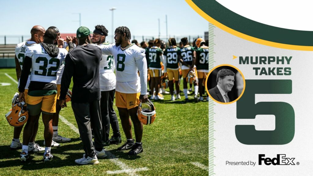 O programa de offseason é importante para o jovem time dos Packers