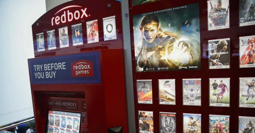 Proprietário da Redbox declara falência após deixar de fazer pagamentos repetidamente