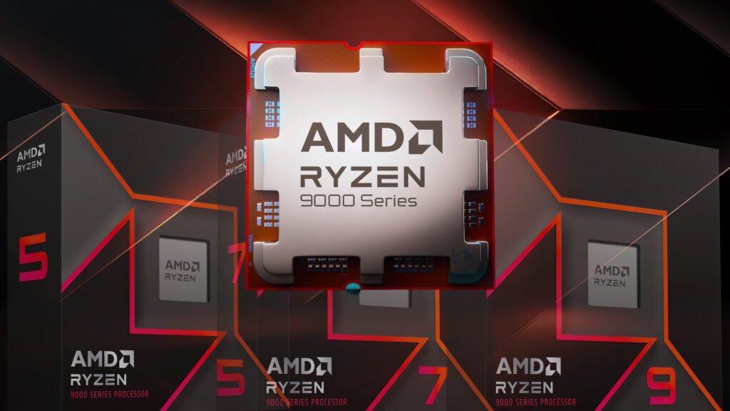 Ryzen 5 9600X por 350,60€, Ryzen 7 9700X por 454,13€, Ryzen 9 9900X por 567,42€