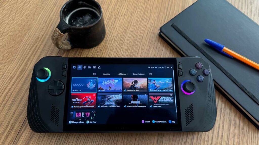 O Asus ROG Ally X transforma jogos de PC em um console portátil