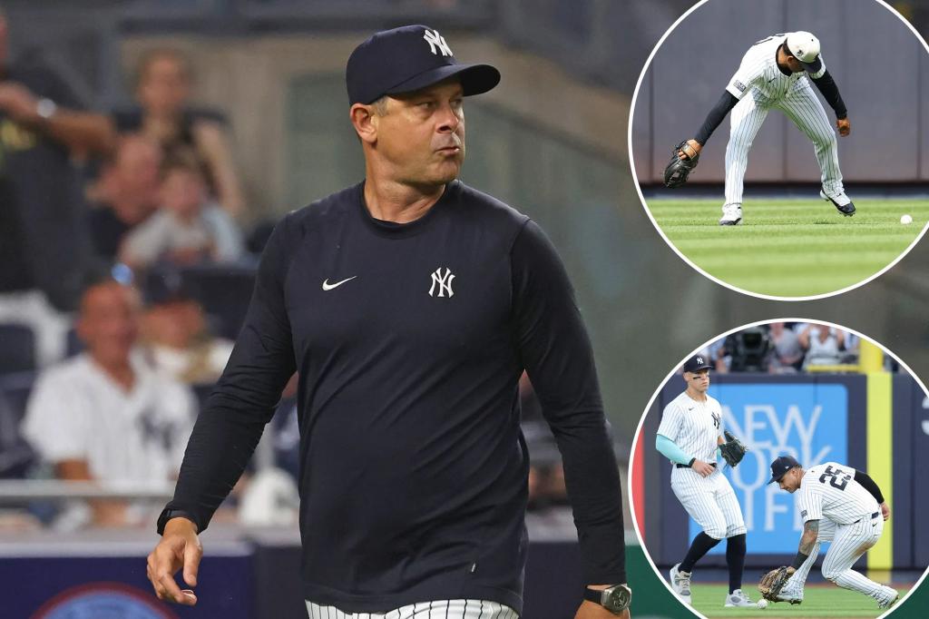 Aaron Boone ignora a horrível realidade dos Yankees ao fazer um show brilhante