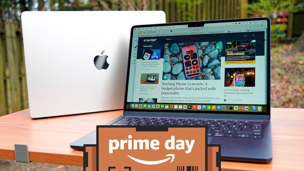 As ofertas do Amazon Prime Day em laptops incluem US $ 200 de desconto no MacBook Air M3