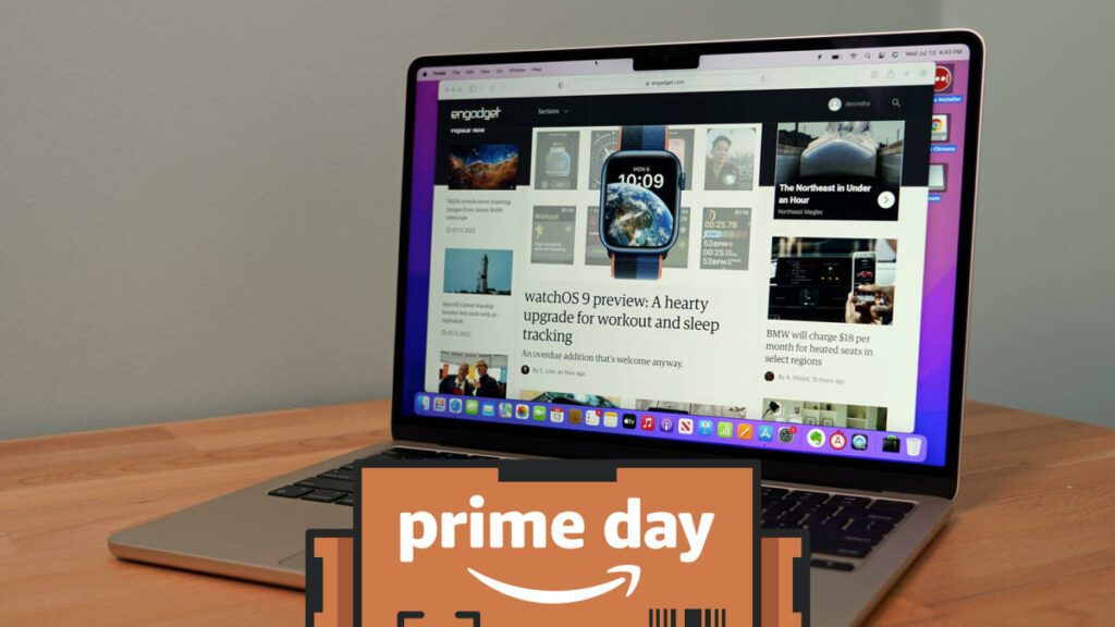 As ofertas do Apple Prime Day estão disponíveis antecipadamente com o M2 MacBook Air com desconto para um novo mínimo de $ 799