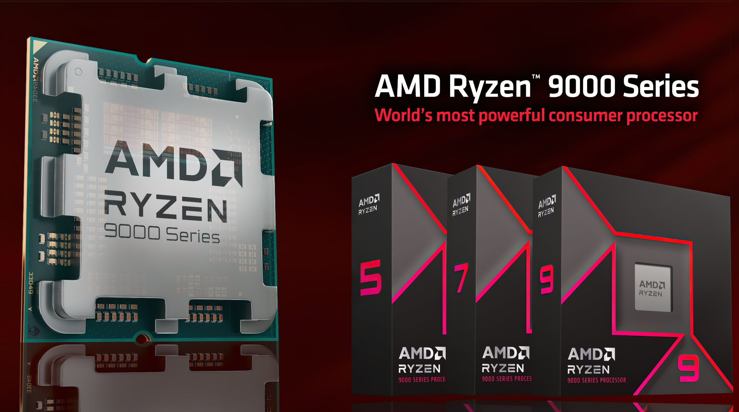 Processador AMD Ryzen 9000 