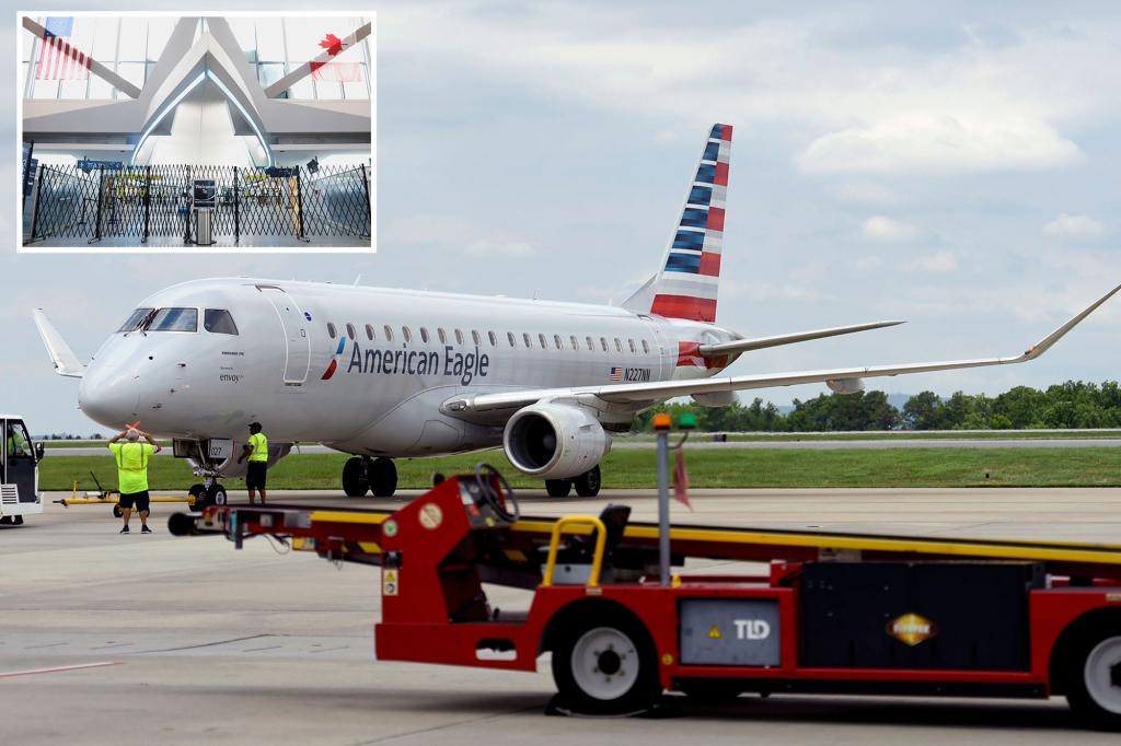 Um avião da American Airlines foi forçado a fazer um pouso de emergência em Nova York depois que um passageiro urinou no corredor e se expôs