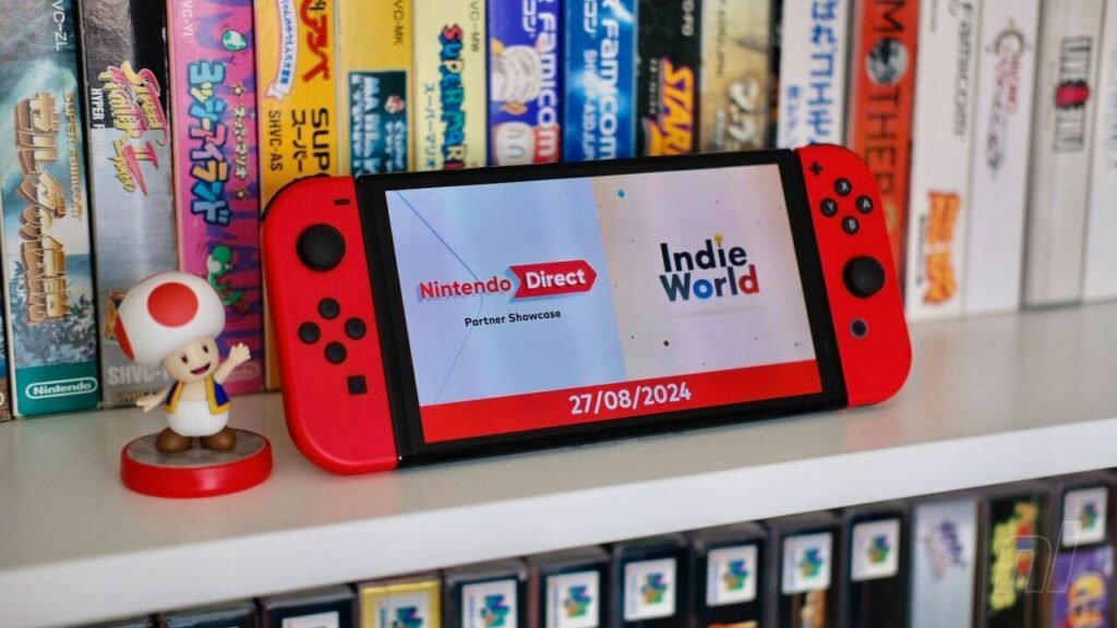 O evento Nintendo Direct Partner Showcase e Indie World foi anunciado para amanhã, 27 de agosto de 2024