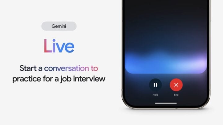 O aplicativo Gemini Live já foi lançado em telefones Samsung e Pixel