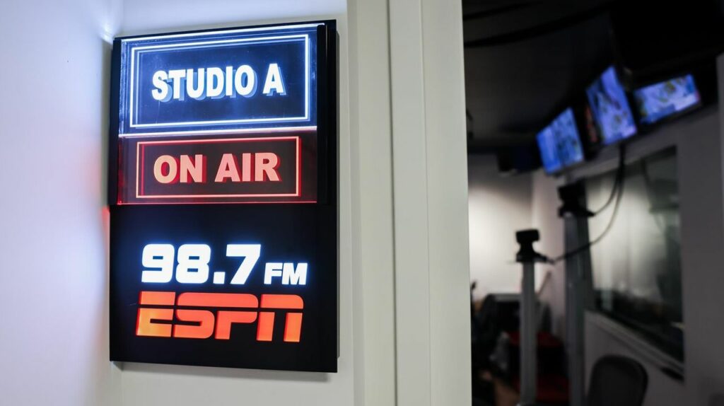 O formato de notícias termina em WCBS/880 AM; A Rádio ESPN de Nova York cuida da frequência